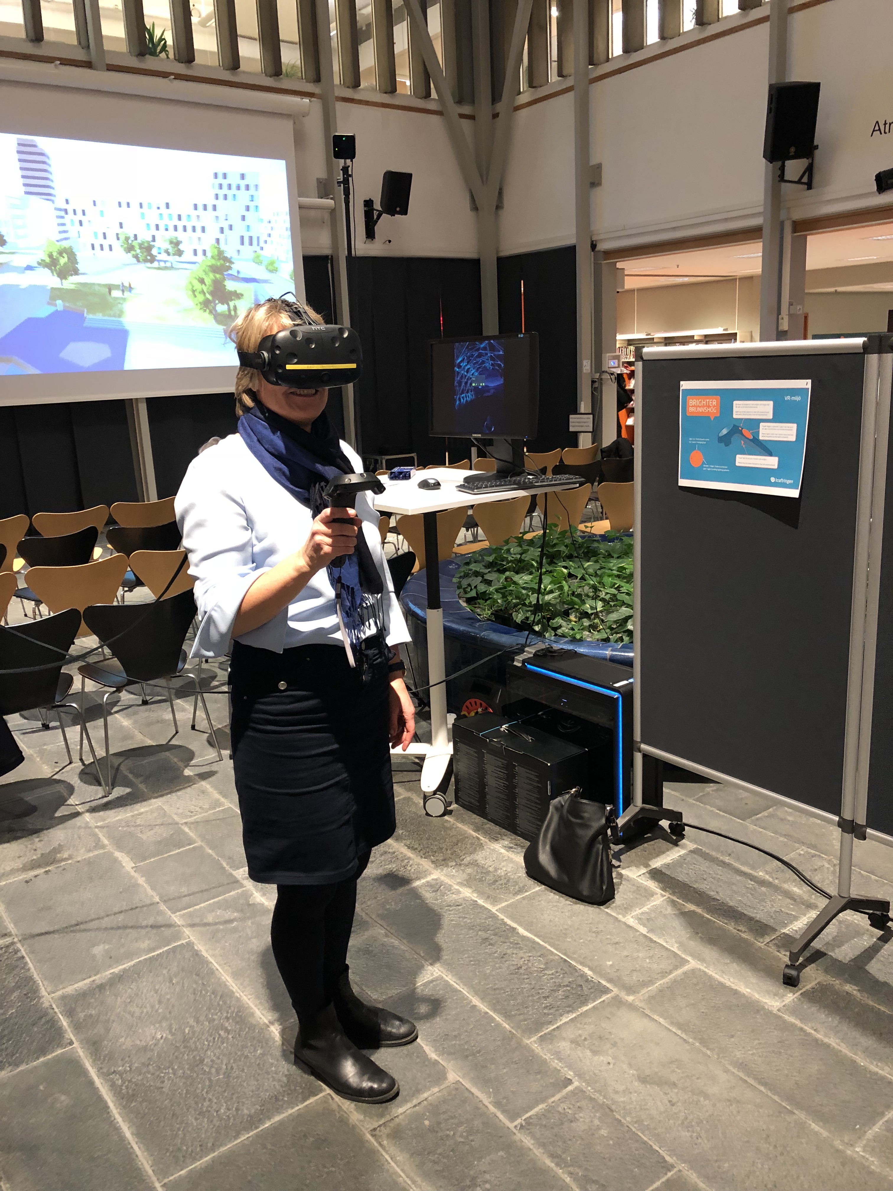 Brighter Brunnshög: Experiencing the future with Virtual Reality